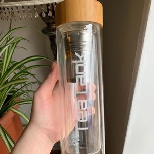 16oz cold/hot glass tea infuser